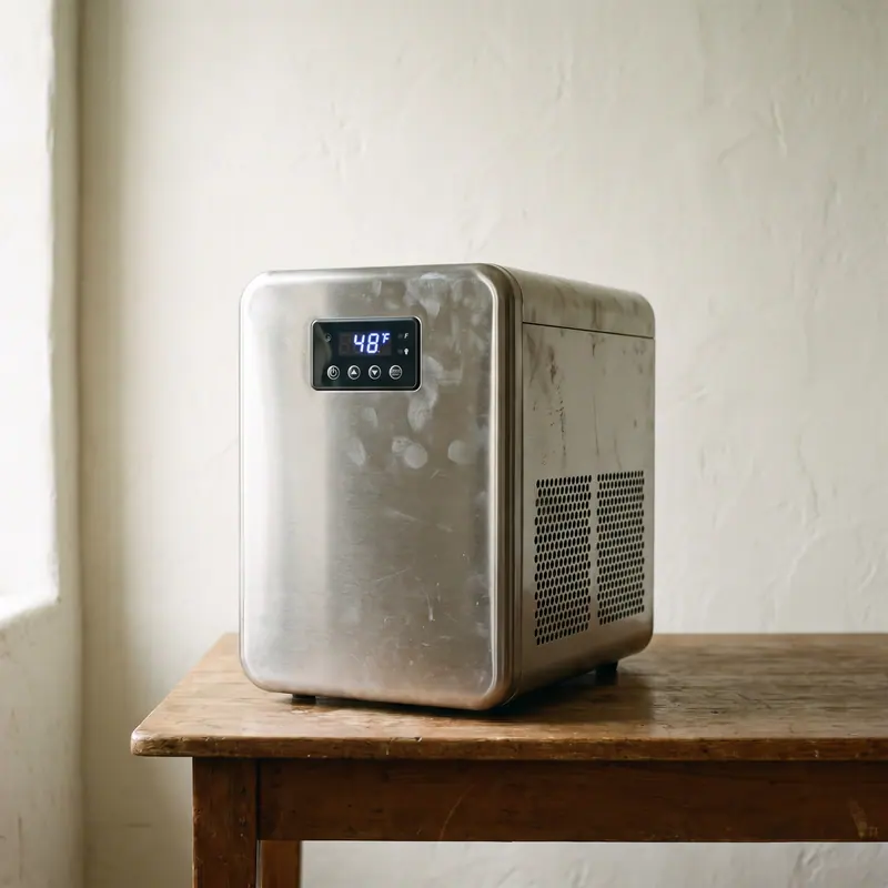 Chiller inverter — jantung cold plunge